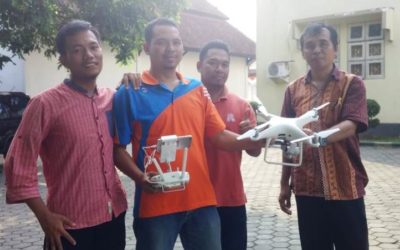Traning Drone DJI untuk Pemetaan di Bappeda Lombok Barat