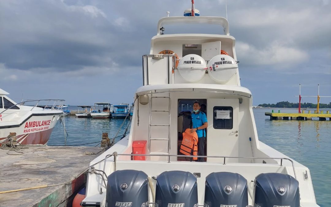INSTALASI DAN PELATIHAN GPS GARMIN 585 PLUS PLAZAGPS UNTUK RSUD KEPULAUAN SERIBU