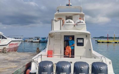 INSTALASI DAN PELATIHAN GPS GARMIN 585 PLUS PLAZAGPS UNTUK RSUD KEPULAUAN SERIBU